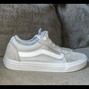 Vans sneakers with suede. Women size 9.5